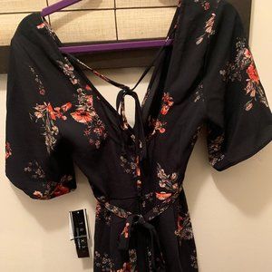 Floral Romper NWT